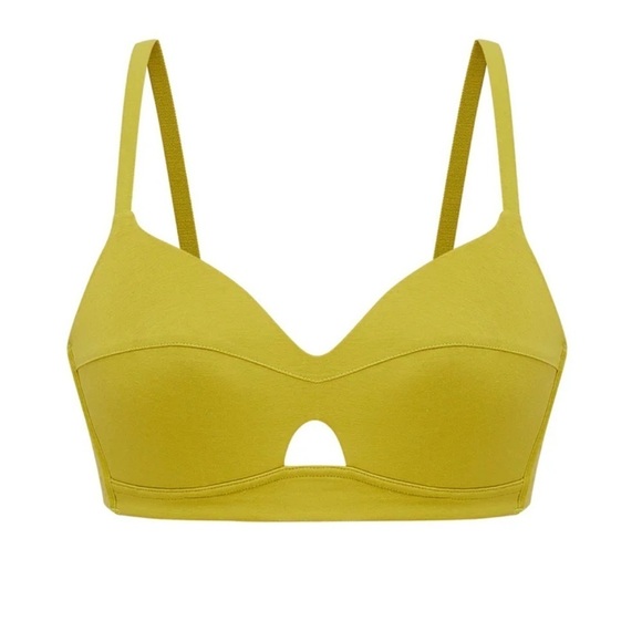 NWT PAIR of Neiwai Pure Comfort Bra 🍒 and Twin Cross Bra 🍋‍🟩Tencel- Mediums - Picture 6 of 10